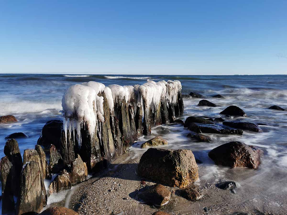 Winter an der Ostsee