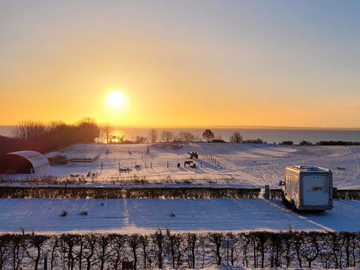 Wohnmobilpark an der Ostsee