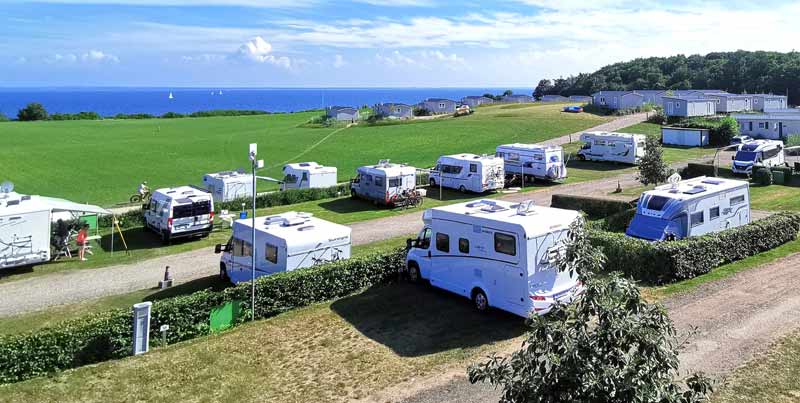 Wohnmobilpark an der Ostsee