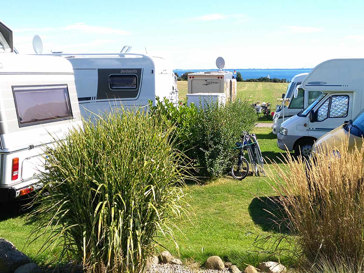 Wohnmobilpark an der Ostsee